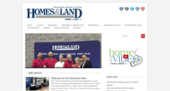 Desktop Screenshot of homesandlandmedia.com